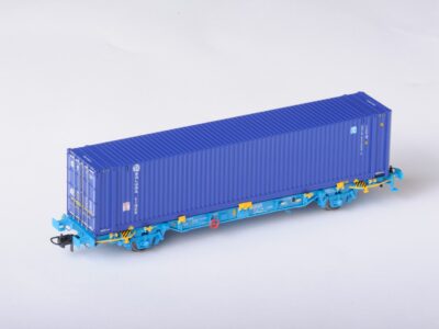 H0 1/87 Scale Models Wagon RENFE Lgnss + BOLUDA 45'HC #100100.1