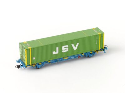 H0 1/87 Scale Models Wagon RENFE Lgnss + JSV 45’ HC