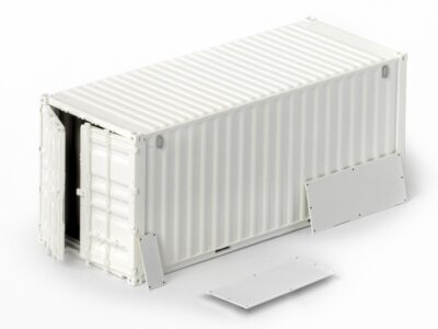 H0 Scale Container 20´DV para armazéns/publicidade RAL9003 #820000W