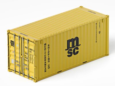 H0 scale container 20´DV MSC (MSCU6356994) #820001
