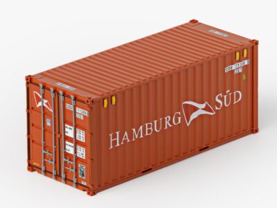 Container 20'DV ''Hamburg SÜD''.