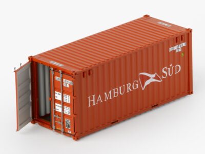 Container 20'DV ''Hamburg SÜD''.