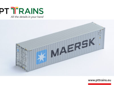 H0 Scale Container 40´ HC MAERSK (MRKU2911782) #840003