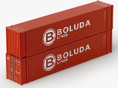 Container 45' HC ''Boluda''.