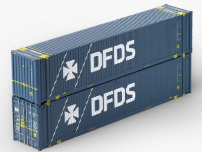 Container 45' HC ''DFDS'' .