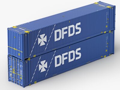 Container 45' HC ''DFDS'' .