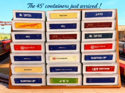 45′ HC Containers