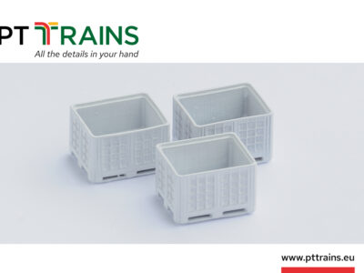 H0 Scale White Pallet Container (3 Un.)#2411232