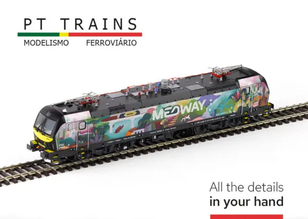 H0 Scale Locomotive Vectron Siemens 4702 MEDWAY “Joana” by Kruella